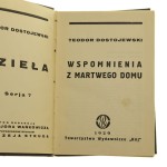 Dzieła [16 vol. / KOMPLET] Teodor Dostojewski [1928-29]