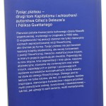Tysiąc plateau Gilles Deleuze, Félix Guattari [redakcja merytoryczna Joanna Bednarek tekst przedmowy Michał Herer] [2023]