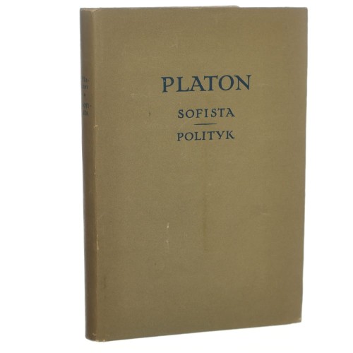 Sofista Polityk Platon [Biblioteka Klasyków Filozofii / 1956]