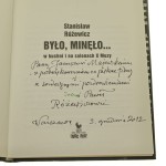 Było, minęło... W kuchni i na salonach X Muzy Stanisław Różewicz [posł. i rys. Paweł Różewicz / autograf] [2012]