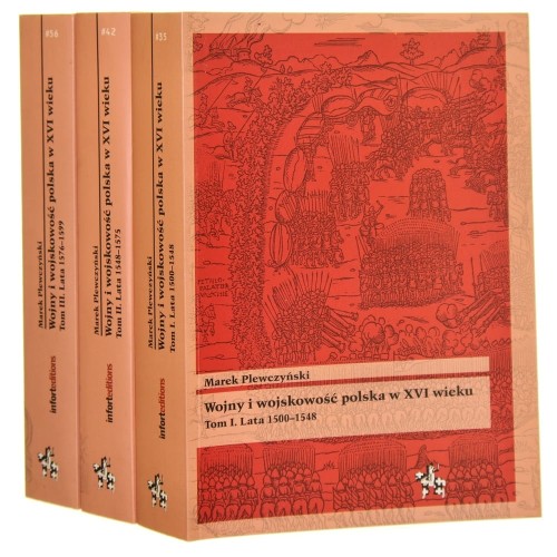 Wojny i wojskowość polska XVI wieku t. I-III Lata 1548-1575 Marek Plewczyński [Seria Bitwy Taktyka / 2018]