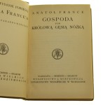 Gospoda pod Królową Gęsią Nóżką Anatol France wstęp Jana Parandowskiego przekł. Jana Stena [1930]