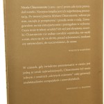 Notatki Nicola Chiaromonte wybór i posł. Wojciech Karpiński przeł. Stanisław Kasprzysiak przekł. oprac. Katarzyna Skórska [2015]