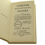 Pamiętnik historyczny płocki przez W Hipolita Gawareckiego [1828 - reprint z 1985]