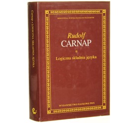 Logiczna składnia języka Carnap Rudolf (Bibloteka Współczesnych Filozofów) (1995)
