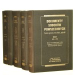 Dokumenty Soborów Powszechnych T. I-IV  (325-787, 869-1312, 1414-1445, 1511-1870) Układ i oprac. Arkadiusz Baron et al. (Źródła Myśli Teologicznej) (2004-2005)