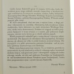 Janusz Radziwiłł 1612-1655 wojewoda wileński, hetman wielki litewski Henryk Wisner [2000]