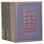 Historia Żydów t. I-IX (w 3 voluminach) Graetz Heinrich [1929-reprint-1990]