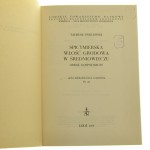 Spicymierska włość grodowa w średniowieczu obraz gospodarczy Tadeusz Poklewski [1975]