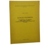 Katalog Poloników Kammerbibliothek i Nova Bibliotheca księcia Albrechta Pruskiego zachowanych w zbiorach Biblioteki Uniwersyteckiej w Toruniu Janusz Tondel [1991]