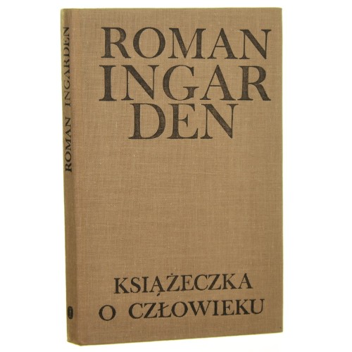 Książeczka o człowieku Roman Ingarden [1975]