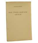 Pod twem dawnem oknem Adam Kaden [WYDANIE PIERWSZE / 1928]