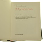 Drobne wiersze włoskie erum vulgarium fragmenta Francesco Petrarca [2006]