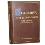 Volumina Constitutionum t. II, 1550-1609. Vol. 2, 1587-1609 do dr. przygot. Stanisław Grodziski przedm. Wacław Uruszczak [2008]