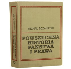 Powszechna historia państwa i prawa Michał Sczaniecki [1985]