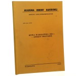 Bitwa Warszawska 1920 Aspekty militarne Materiały z sympozjum [Praca zbiorowa] (1995)