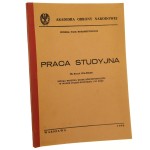 Praca studyjna Sztuka wojenna wojsk Rzeczypospolitej w wojnie polsko-rosyjskiej 1792 roku Henryk Waldeker [skrypt] (1994)