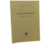 Studia Semiotyczne Tom XXXI Numer 1 / 2017