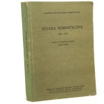 Studia Semiotyczne Tom XIV-XV / 1986