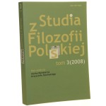 Studia z Filozofii Polskiej Tom III / 2008