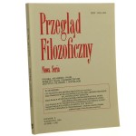 Przegląd Filozoficzny Nr 4 / 2001