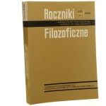 Roczniki Filozoficzne Nr 1 / 2008