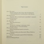 Principia Pisma koncepcyjne z filozofii i socjologii teoretycznej Tom V / 1992