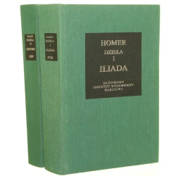 Dzieła t. I-II Iliada Odyseja Homer [Bibliotheca Mundi / 1990]