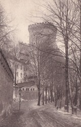 Kraków Wawel Baszta Lubranka [pocztówka / przed 1939]