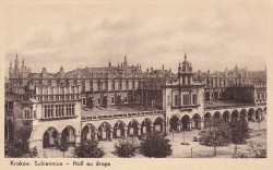Kraków Sukiennice [pocztówka / przed 1939]