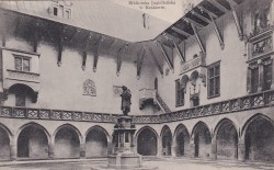 Kraków Biblioteka Jagiellońska [pocztówka / przed 1919] 