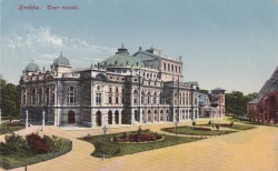 Kraków Teatr Miejski [pocztówka / 1912]