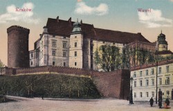 Kraków Wawel [pocztówka / 1911] 