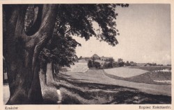 Kraków Kopiec Kościuszki [pocztówka / przed 1939] 