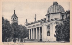 Wilno Bazylika Wileńska [pocztówka / przed 1939]