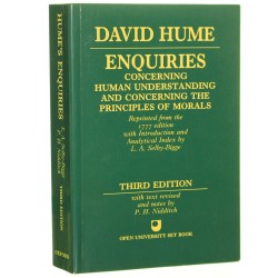 An Enquiry Concerning Human Understanding David Hume = Badania dotyczące rozumu ludzkiego