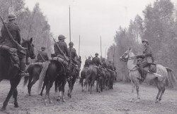 Lotna reż.  Andrzej Wajda [fotografia filmowa / ca 1959]