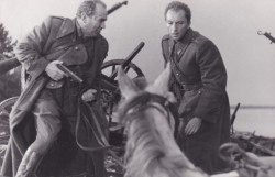 Lotna reż.  Andrzej Wajda [fotografia filmowa / ca 1959]