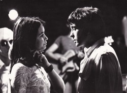 Uciec jak najbliżej [Halina Golanko, Jerzy Góralczyk] reż. Janusz Zaorski [fotografia filmowa / ca 1972]