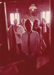 Wesele [Andrzej Łapicki, Wojciech Pszoniak] reż. Andrzej Wajda [fotografia filmowa / ca 1972] 