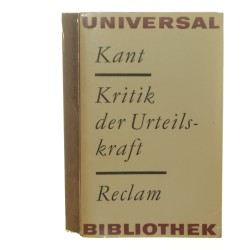 Kritik der reinen Vernunft Immanuel Kant  [1968]