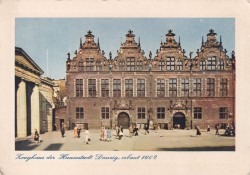 [Gdańsk. Zbrojownia] Zeughaus der Hansestadt Danzig [pocztówka / ca 1944] 