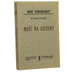 Maść na szczury Bogdan Madej [Biblioteka Kultury / 1977]
