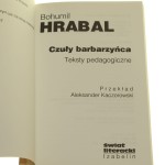 Czuły barbarzyńca Bohumil Hrabal świat literacki (2).JPG