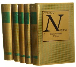 Pisma wybrane t. I-V Norwid Cyprian Kamil [Biblioteka Klasyków, Złota Seria / 1980]