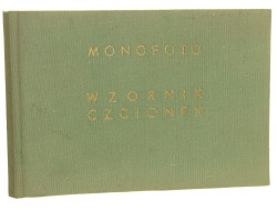 Monofoto Wzornik czcionek 1 maj 1964