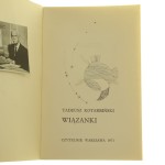 Wiązanki Kotarbiński Tadeusz Oprac. graf. Jan S. Miklaszewski [1973]