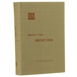 Miasta i lata Fiedin Konstanty [Powieści XX wieku / 1957]