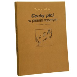 Cechy płci w piśmie ręcznym Tadeusz Widła [1986]