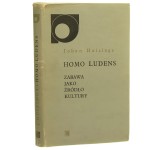 Homo ludens Zabawa jako źródło kultury Huizinga Johan [Nowy Sympozjon / 1985